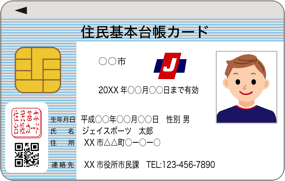 写真付き住民基本台帳カード